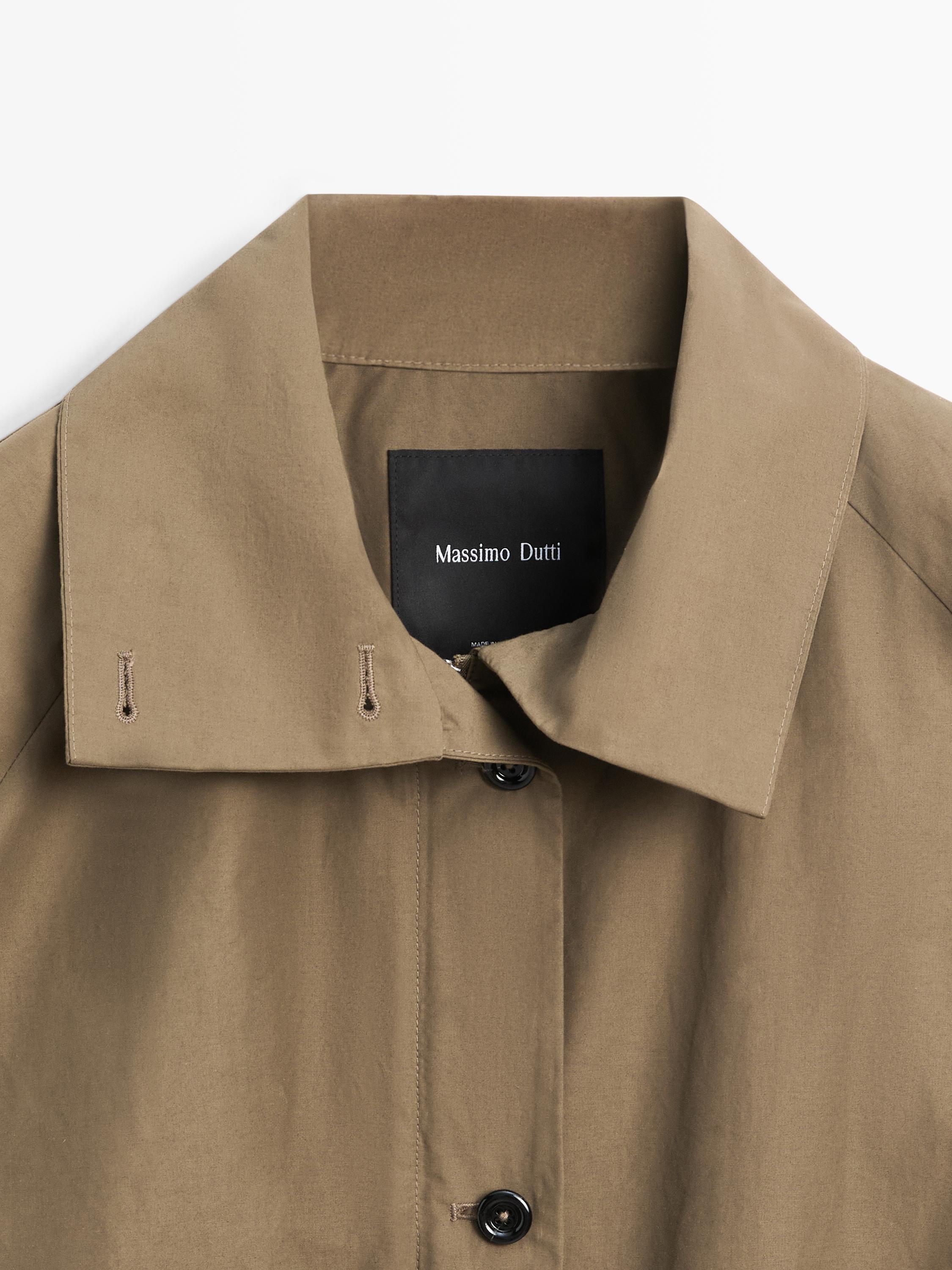 Veste bomber col montant